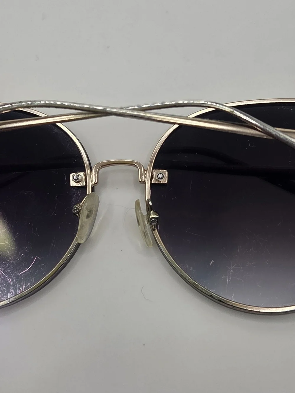Women’s Mirrored Round Sunglasses - Pink Lens